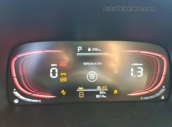 KNDJ53AU8S7269091 2025 KIA SOUL Серый Вид щитка приборов