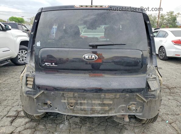 KNDJN2A20G7309048 2016 KIA SOUL Черный Вид сзади
