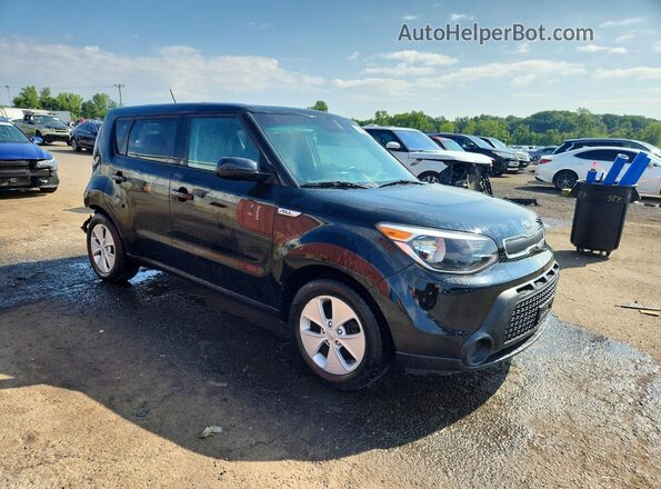 KNDJN2A20G7373526 2016 KIA SOUL Black Front right