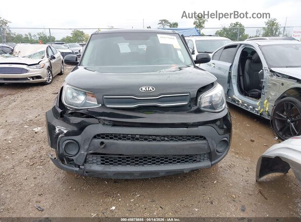 KNDJN2A20H7431345 2017 KIA SOUL Black Widok z przodu