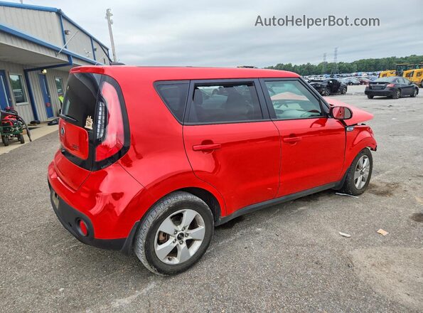 KNDJN2A20K7644366 2019 KIA SOUL Red Հետևի աջ