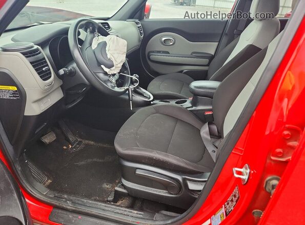 KNDJN2A20K7644366 2019 KIA SOUL Red Սալոնի դիմացի տեսք