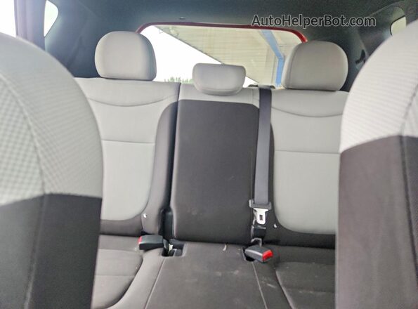 KNDJN2A20K7644366 2019 KIA SOUL Red Հետևի նստատեղերի տեսք