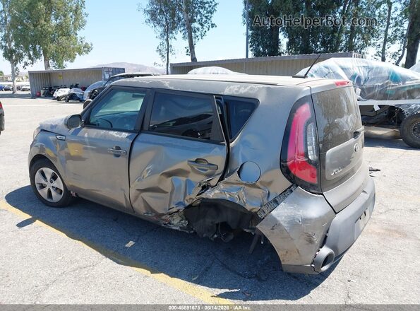 KNDJN2A21G7318907 2016 KIA SOUL Серый Задняя левая четверть