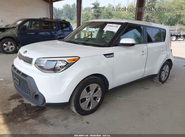 KNDJN2A21G7828755 2016 KIA SOUL White Przód lewy