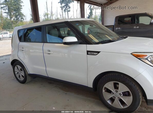 KNDJN2A21G7828755 2016 KIA SOUL White Widok zestawu wskaźników