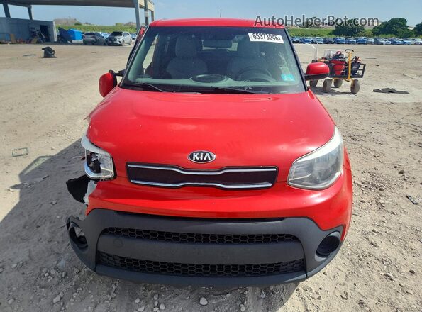 KNDJN2A21K7630167 2019 KIA SOUL Red Front view