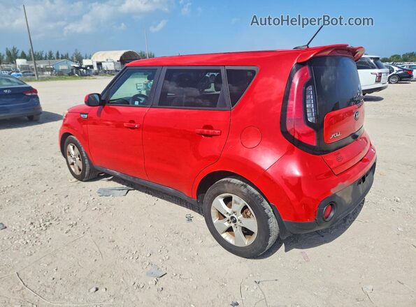 KNDJN2A21K7630167 2019 KIA SOUL Red Rear left