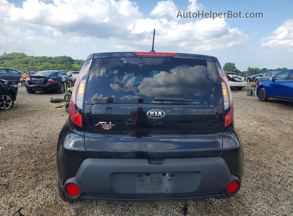 KNDJN2A22G7350944 2016 KIA SOUL Black Widok z tyłu