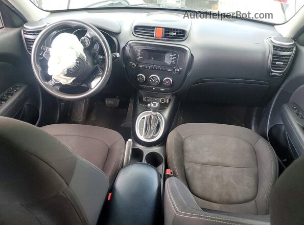 KNDJN2A22G7350944 2016 KIA SOUL Black Widok deski rozdzielczej