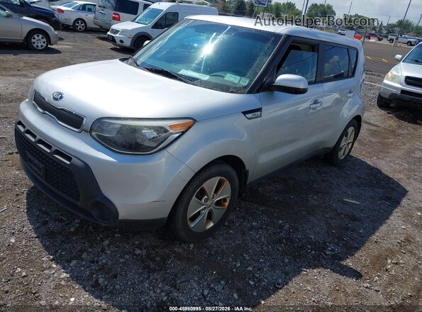 KNDJN2A22G7828487 2016 KIA SOUL Silver Передня ліва чверть