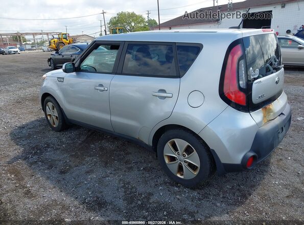 KNDJN2A22G7828487 2016 KIA SOUL Silver Задня ліва чверть