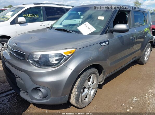 KNDJN2A22H7501475 2017 KIA SOUL Gray Przód lewy