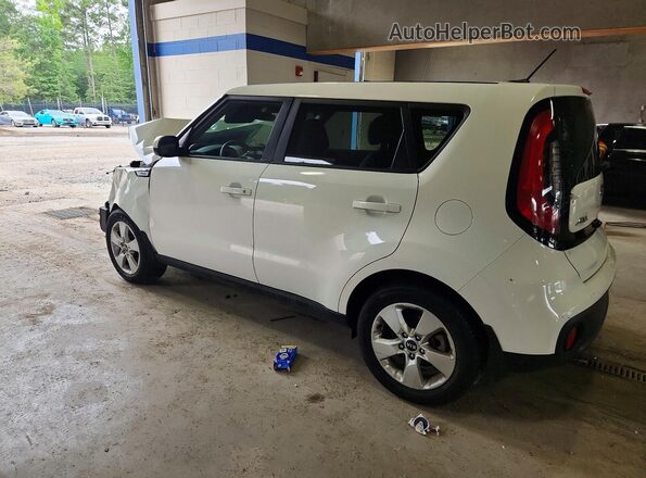 KNDJN2A23K7022344 2019 KIA SOUL White უკანა მარცხენა