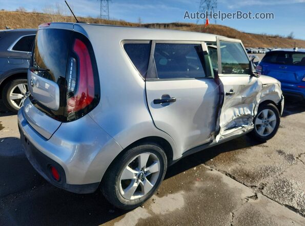 KNDJN2A23K7660237 2019 KIA SOUL Silver Tył prawy