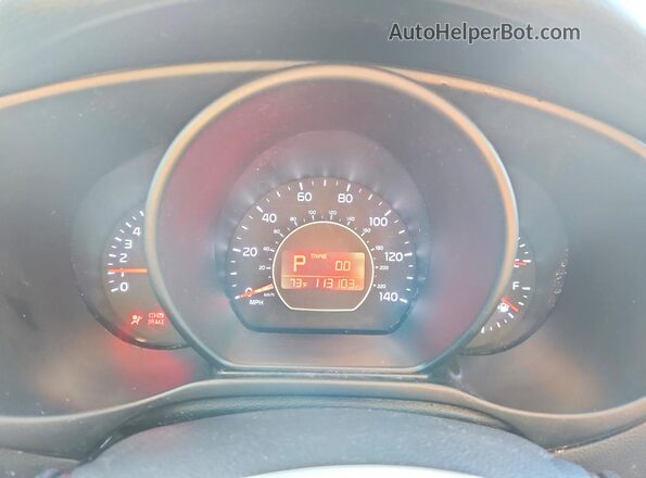 KNDJN2A23K7660237 2019 KIA SOUL Silver Widok zestawu wskaźników