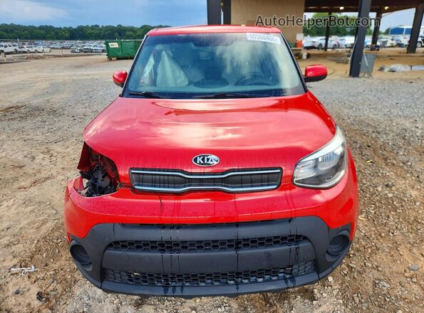 KNDJN2A23K7660741 2019 KIA SOUL Red Вид спереду