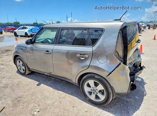 KNDJN2A23K7688524 2019 KIA SOUL Gray Trasero izquierdo