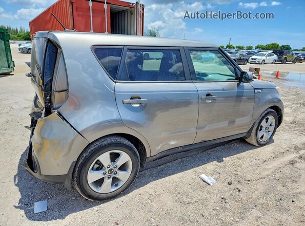 KNDJN2A23K7688524 2019 KIA SOUL Gray Trasero derecho