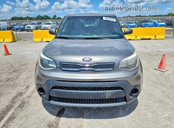KNDJN2A23K7688524 2019 KIA SOUL Gray Vista frontal