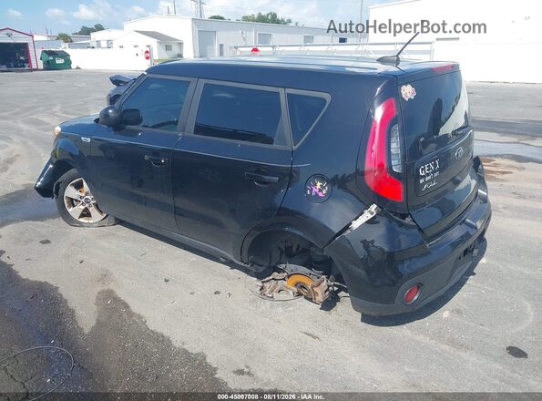 KNDJN2A23K7694582 2019 KIA SOUL Black Rear left