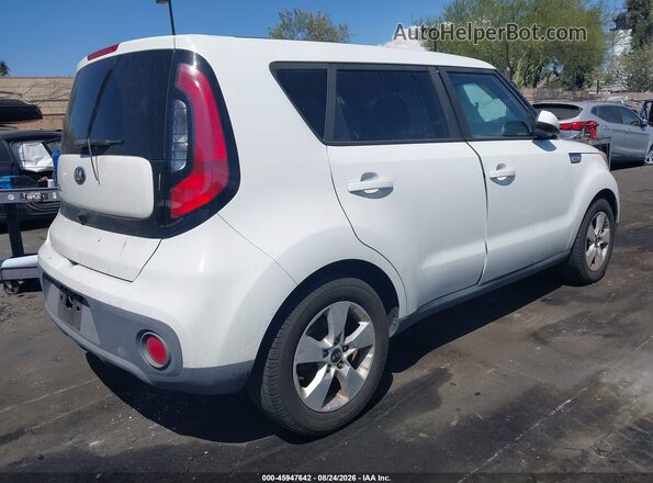 KNDJN2A23K7911984 2019 KIA SOUL White უკანა მარჯვენა