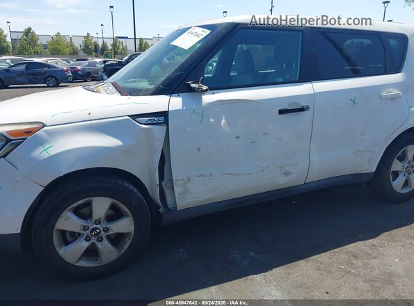 KNDJN2A23K7911984 2019 KIA SOUL White წინა ხედი