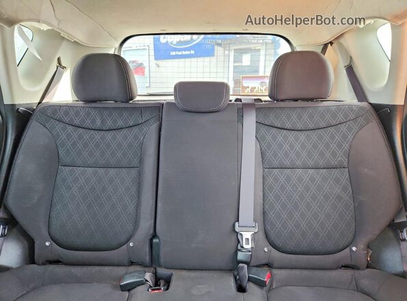 KNDJN2A24G7360438 2016 KIA SOUL Black Հետևի նստատեղերի տեսք
