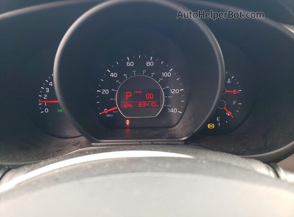 KNDJN2A24H7491127 2017 KIA SOUL Серый Вид щитка приборов