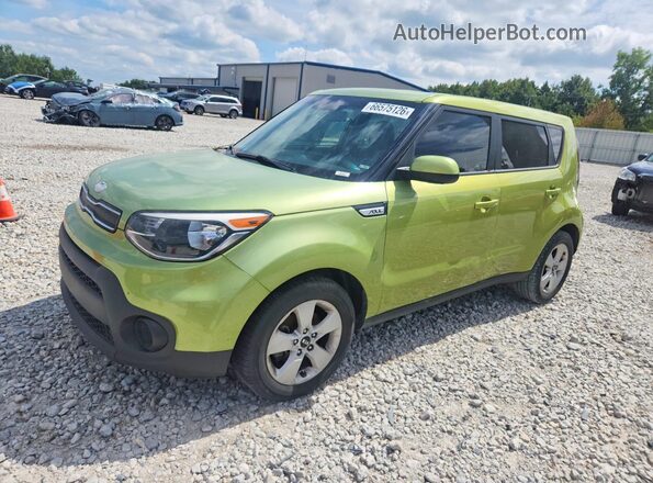 KNDJN2A25J7907479 2018 KIA SOUL Зеленый Задняя левая четверть