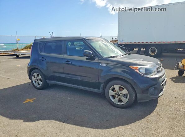 KNDJN2A26K7695645 2019 KIA SOUL Black Przód prawy