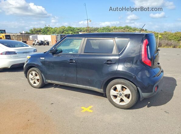 KNDJN2A26K7695645 2019 KIA SOUL Black Tył lewy