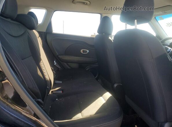 KNDJN2A26K7920405 2019 KIA SOUL Black Вид задньої частини салону