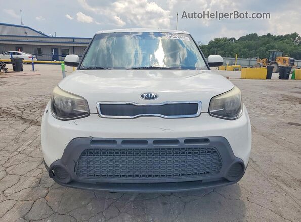 KNDJN2A27G7294015 2016 KIA SOUL White Դիմացի տեսք