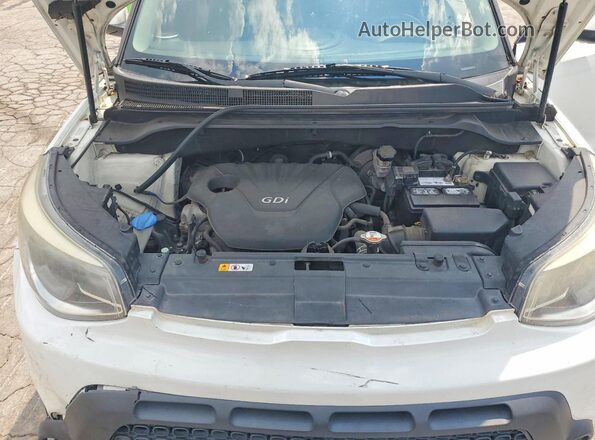 KNDJN2A27G7294015 2016 KIA SOUL White Սալոնի հետևի տեսք