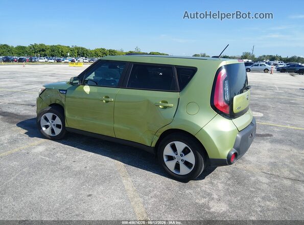 KNDJN2A27G7844779 2016 KIA SOUL Green Rear left