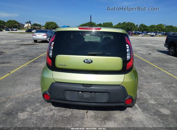 KNDJN2A27G7844779 2016 KIA SOUL Green 