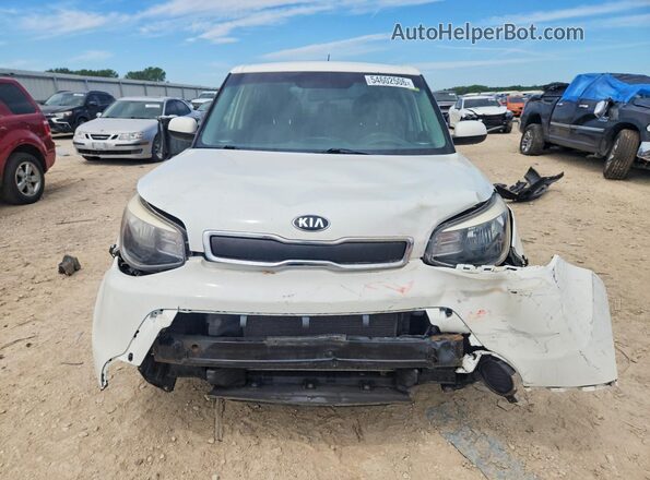 KNDJN2A28G7250864 2016 KIA SOUL White Front view