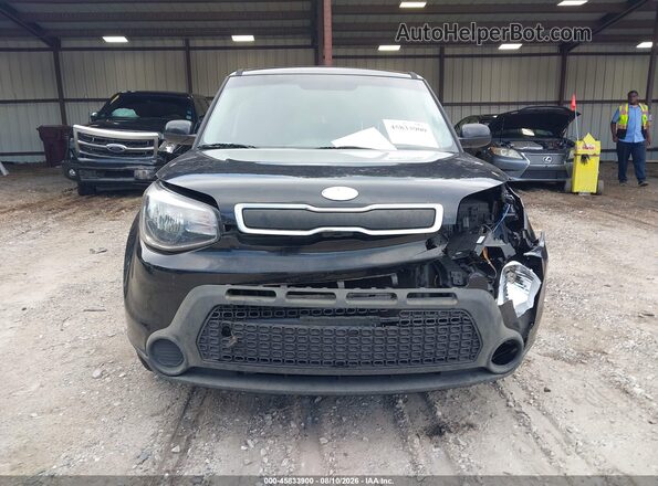 KNDJN2A28G7345019 2016 KIA SOUL Black Вид щитка приладів