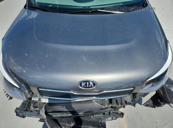 KNDJN2A28K7661139 2019 KIA SOUL Серый Вид задней части салона