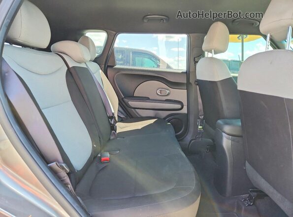 KNDJN2A28K7661139 2019 KIA SOUL Серый Вид задних сидений