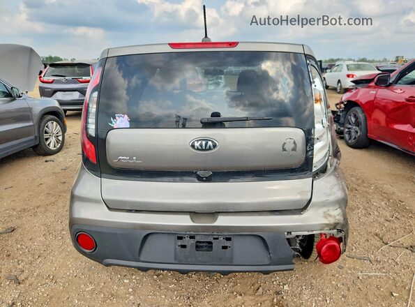 KNDJN2A29K7011302 2019 KIA SOUL Gray Widok z tyłu