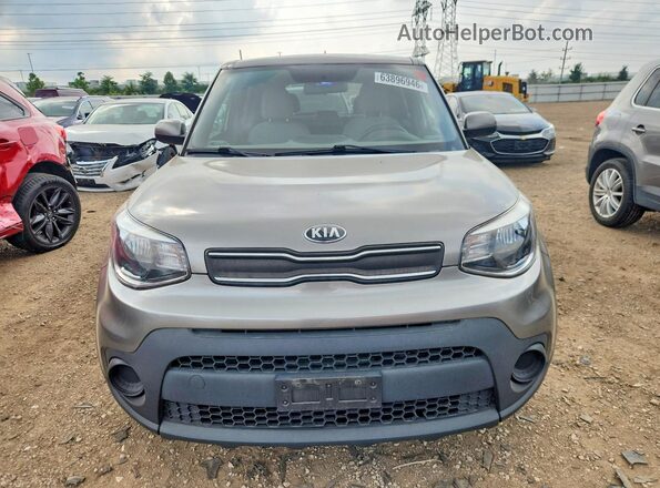 KNDJN2A29K7011302 2019 KIA SOUL Gray Widok z przodu