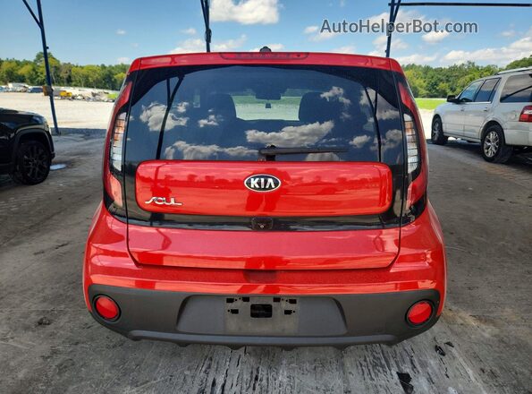 KNDJN2A29K7023563 2019 KIA SOUL Red Vista trasera