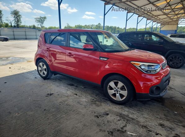KNDJN2A29K7023563 2019 KIA SOUL Red Delantero derecho