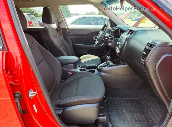 KNDJN2A29K7661571 2019 KIA SOUL Red Սալոնի դիմացի տեսք