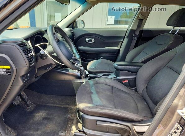 KNDJN2A29K7671176 2019 KIA SOUL Gray Սալոնի դիմացի տեսք
