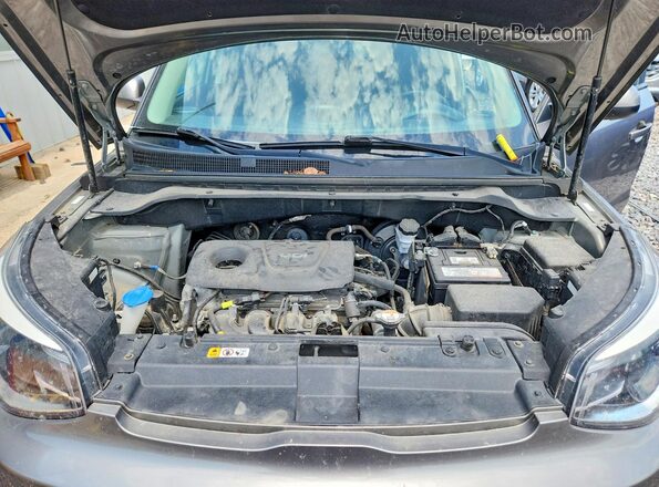 KNDJN2A29K7671176 2019 KIA SOUL Gray Սալոնի հետևի տեսք