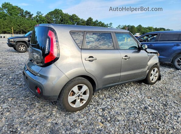 KNDJN2A29K7673008 2019 KIA SOUL Gray Задня права чверть