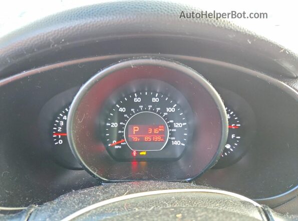 KNDJN2A29K7673008 2019 KIA SOUL Gray Вид щитка приладів